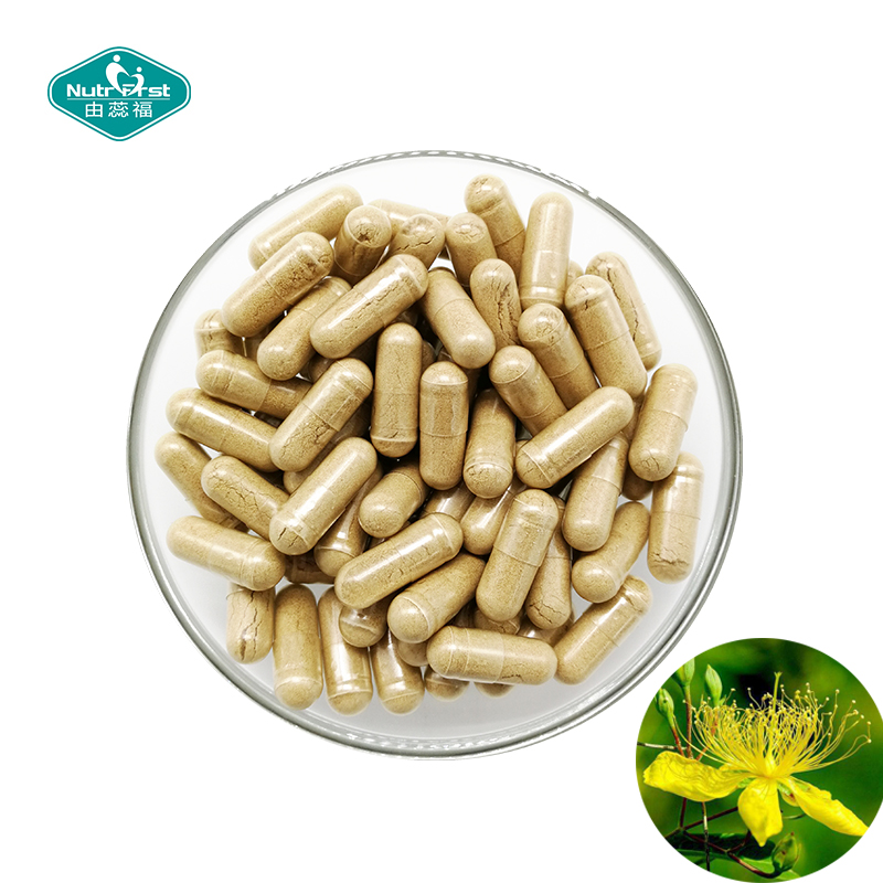 Nutrifirst Custom Customized Herbal Supplements St Johns Wort Capsules for Mental and Emotional Health