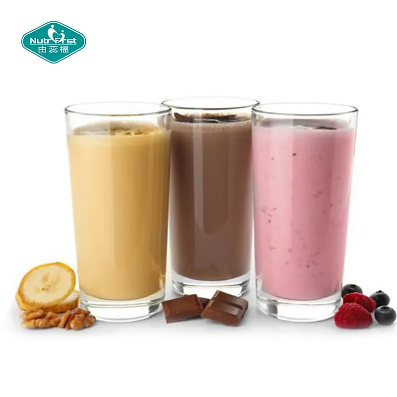 Batido sustitutivo de comida vegano sin OGM y sin gluten Proteína a base de plantas Super Greens Powder