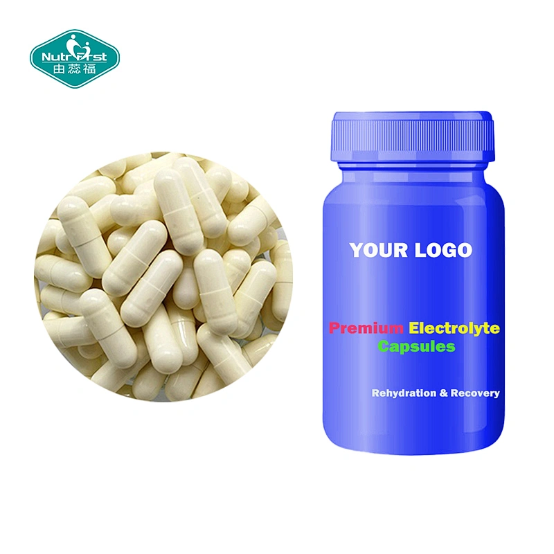 Electrolyte Salts Supplements Magnesium Sodium Potassium Electrolyte Capsules for Recovery  Support