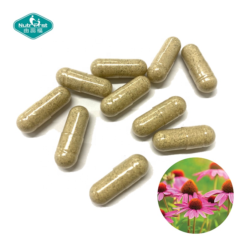 Nutrifirst Herbal Supplements Immune Booster Echinacea Goldenseal Root Powder Purpurea Extract Powder Capsules