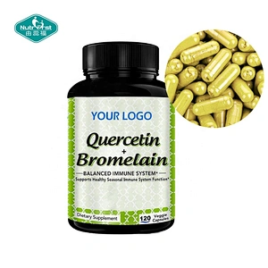 Modifique la cápsula de la bromelina del dihidrato de la quercetina para requisitos particulares de los suplementos inflamatorios antis de la fórmula para requisitos particulares