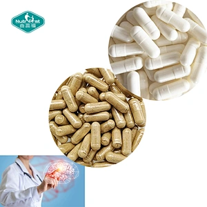 Suplemento de soporte cerebral nootrópico vitamina B6 B12 folato cápsula de extracto de grano de café fosfatidilserina