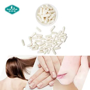 Nutrifirst Hair Nails Skin Capsules Biotin Supports Hair Nail Skin Dietary Supplement Capsules