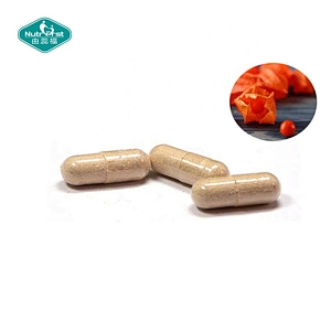 Cápsulas de suplemento de fuerza de extracto de pimienta negra de jengibre de cúrcuma combinada de Ashwagandha para soporte de estado de ánimo energético