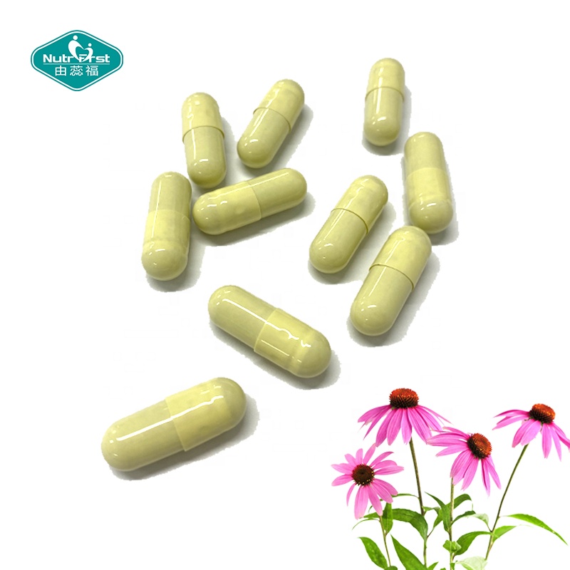 Suplementos inmunes Nutrifirst Echinacea Goldenseal Root Extract Complex Immunity Boost Capsules Personalización