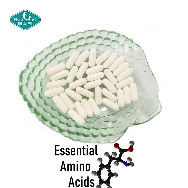 Nutrifirst Personaliza la fórmula Aminoácidos de cadena ramificada BCAA Aminoácidos esenciales EAA Cápsulas