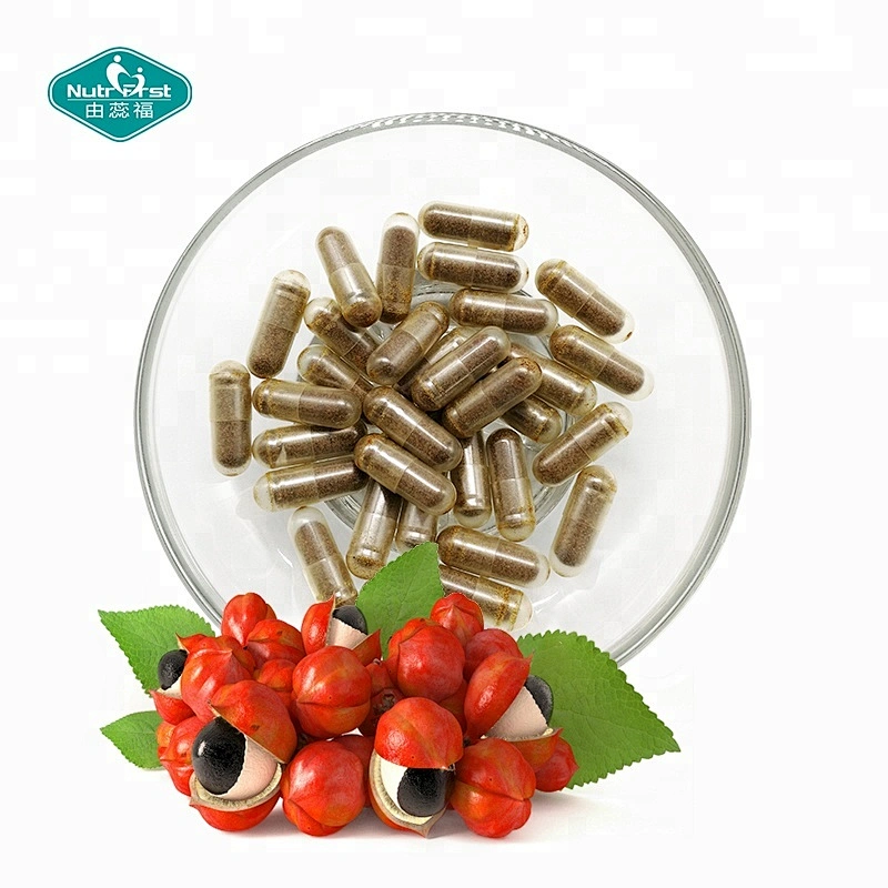 Nutrifirst Beauty Product Supplement Fat Burning Vegan Guarana Extract Capsules with Bespoke Package