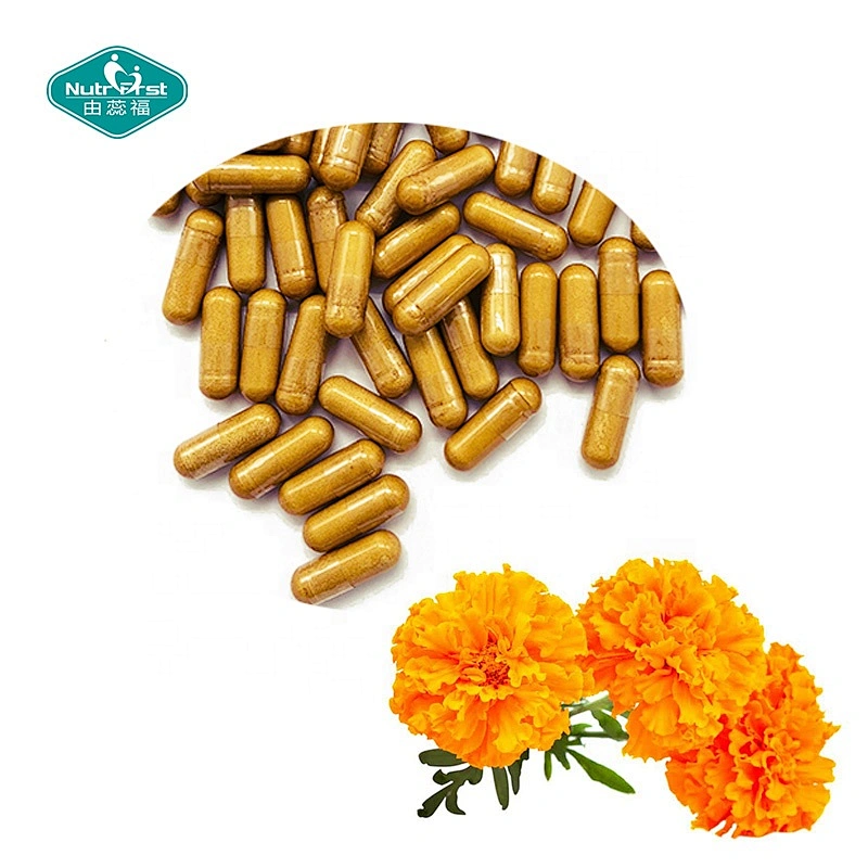 La zeaxantina de la salud de los ojos a base de hierbas OEM de Nutrifirst complementa las cápsulas de luteína de la vista con vitaminas para los ojos