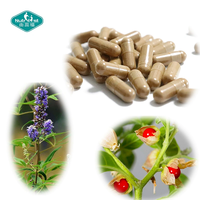 OEM Private Label Folate Multivitamin Ashwagandha Vegan Capsule