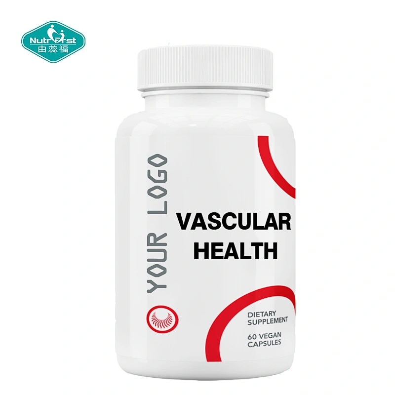 Dietary Supplement Newest Formula Herbal Extract Nutrients Vegan Capsules for Vascular Health
