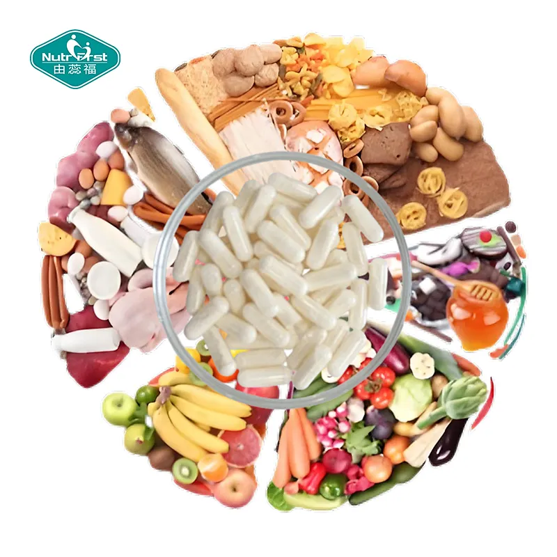 Nutrifirst Cápsulas de apoyo energético y metabolismo Suplemento dietético para reducción del apetito y control de peso