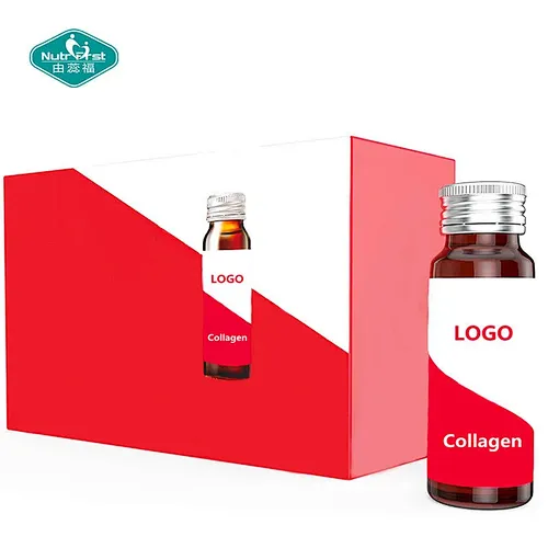 Nutrifirst Nutrition Customize Formula Oral Liquid Collagen Peptide Bottle Drinks Custom Flavor for Beauty