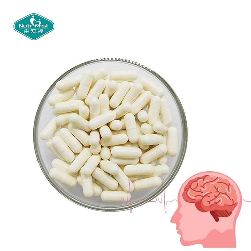 Suplemento de memoria Ácido alfa-lipoico Colina Luccidum Cápsula Amazon Venta caliente Formulación para soporte cerebral