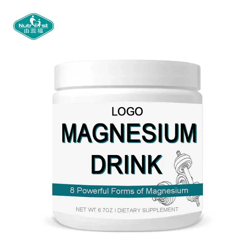 Healthy Workout Performance 8 Forms Magnesium Powder Blend for Blood Circulation Health