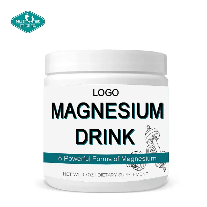 Healthy Workout Performance 8 Forms Magnesium Powder Blend for Blood Circulation Health