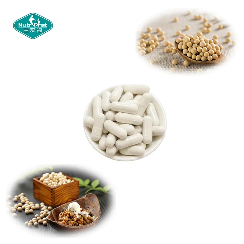 Nutrifirst OEM Regulación del Sistema Sanguíneo Nattokinase Cápsulas