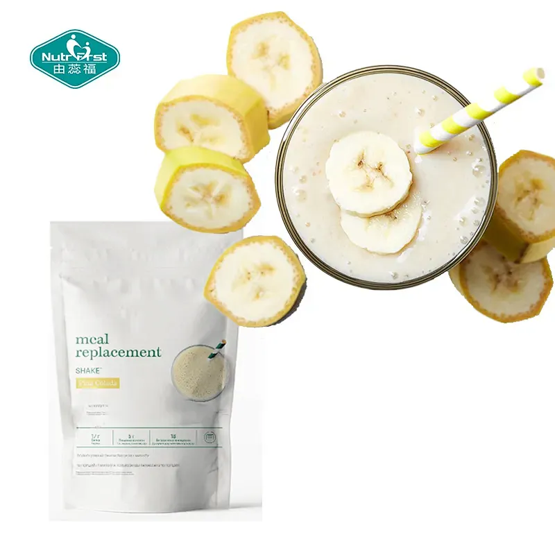 Batido sustitutivo de comida vegano sin OGM y sin gluten Proteína a base de plantas Super Greens Powder