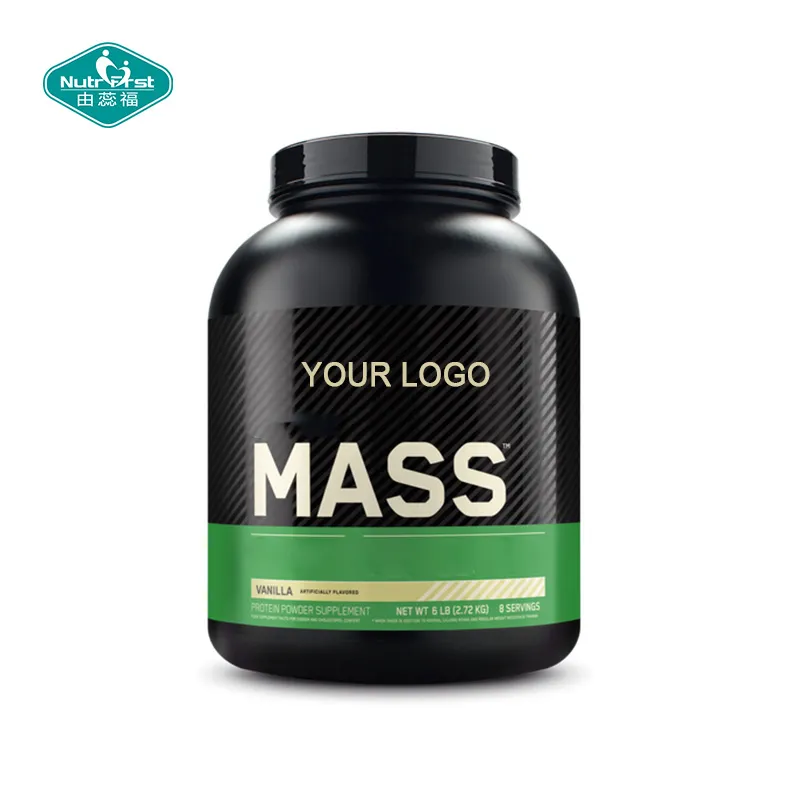 Mass Weight Gainer Protein Bcaa L-Glutamine Hmb Calcium Alpha-Ketoglutarate Amino Acid Powder