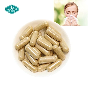 Suplementos para mejorar la inmunidad Vit C Quercetina dihidrato Extracto de hoja de ortiga Cápsulas a medida con bromelina