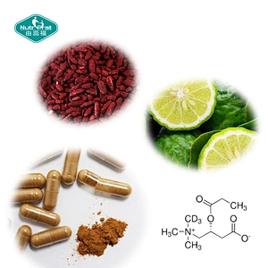 Cápsulas veganas de arroz de levadura roja Camellia Sinensis para la salud de los órganos de etiqueta privada OEM para la salud cardiovascular