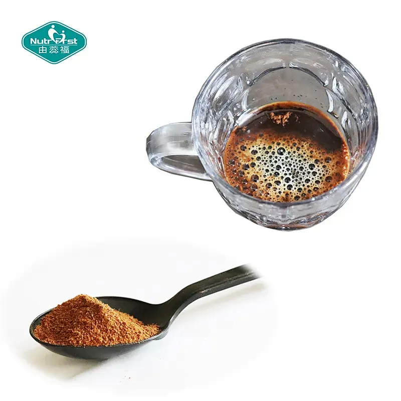 Superfood Supplement Reishi Chaga Turkey Tail Mushroom Blend Instant Drink Coffee Powder