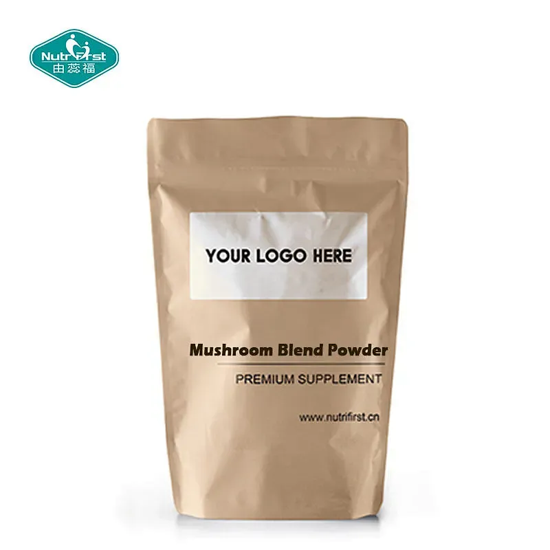 Greens Superfood Lion Mane Reishi Cordyceps Chaga Mezcla de extracto de maitake de cola de pavo