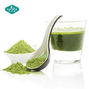 Espirulina Chlorella Enzimas Digestivas Probióticos Superalimento Verdes Mezcla Roja En Polvo