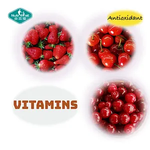 Premium Antioxidant Superfood Fruit Vegetable Blend Super Reds Powder for Drink