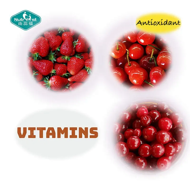 Premium Antioxidant Superfood Fruit Vegetable Blend Super Reds Powder for Drink