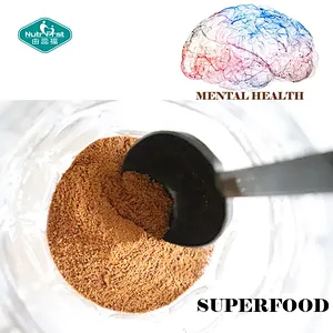 Superfood Supplement Reishi Chaga Turkey Tail Mushroom Blend Instant Drink Coffee Powder