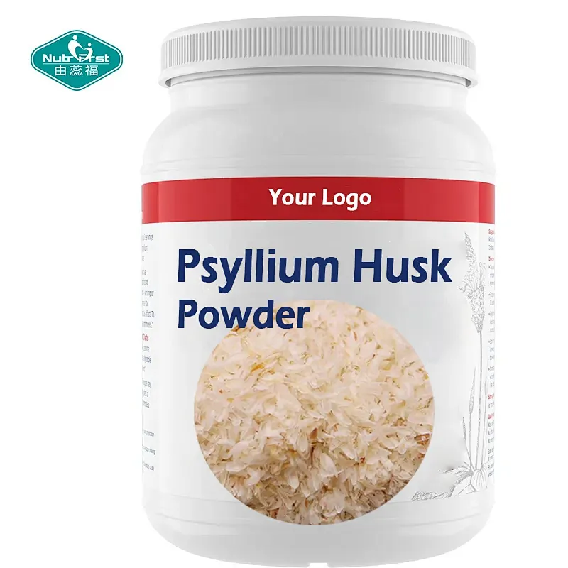 Tarro instantáneo de polvo de cáscara de psyllium