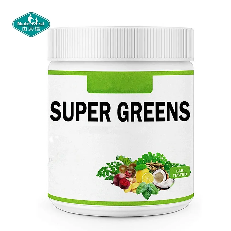 Enzimas digestivas Probióticos Superalimento Mezcla de verduras en polvo Suplementos de espirulina Chlorella