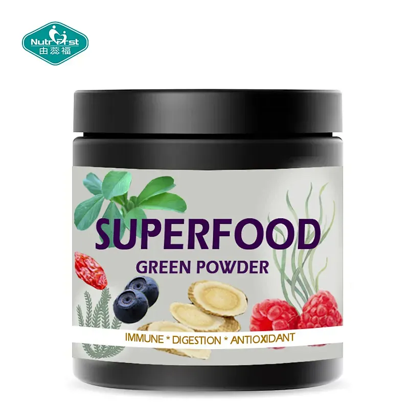 Superfood Green Powder Super Smoothie Water Soluble Health Powder for Immune Health