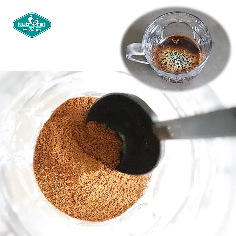 Superfood Supplement Reishi Chaga Turkey Tail Mushroom Blend Instant Drink Coffee Powder