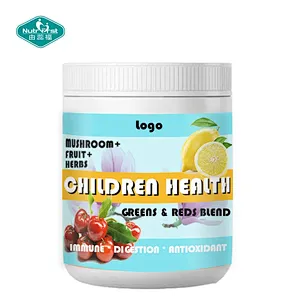 Health Supplement Children Brain Digestion Health Multivitamin Natural Herbal Blend Drink Powder