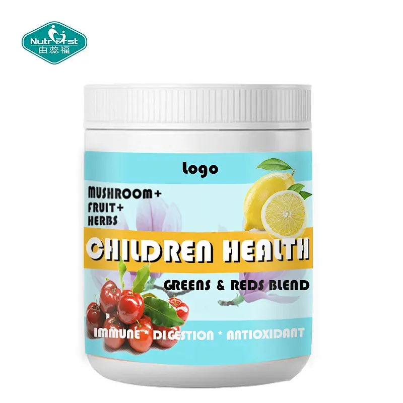 Suplemento de salud para niños, digestión cerebral, salud, multivitamina, mezcla de hierbas naturales, bebida en polvo