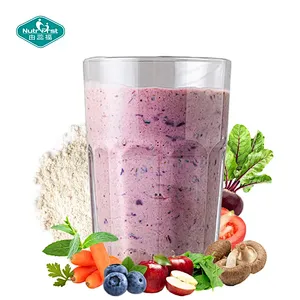 OEM Vegan Protein Muscle Maintain Natural Fruit&Vegetable Vitamin Mushroom Superfood Powder