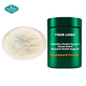 Gut Stomach Supplements Glutamine Arabinogalactan Aloe Vera Powder Vegan Organic Superfood
