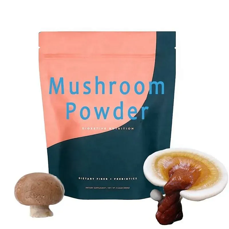 Los superalimentos complementan el polvo nootrópico del extracto del hongo de Lions Mane Cordyceps Sinensis Reishi