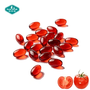 OEM Lycopene Softgel Antioxidant Skin Health Dietary Supplement Private Label