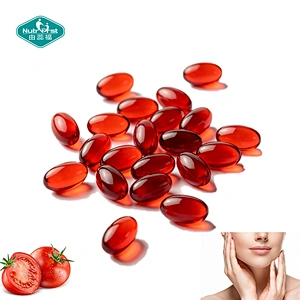 OEM Lycopene Softgel Antioxidant Skin Health Dietary Supplement Private Label