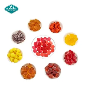 Suplemento gomoso probiótico sin OGM y sin azúcar para niños y adultos, rico en cultivos vivos para el equilibrio digestivo