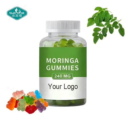 Hot Ausreson OEM Vegan Gummies: Organic Moringa Leaf Extract, Pure Natural Supplement