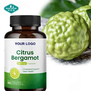 Nutrifirst OEM Natural Citrus Bergamot Extract 600mg Capsules Heart Health  Balance Antioxidant Supplement
