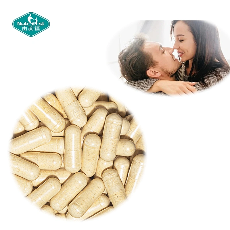 Nutrifirst Bespoke Formulation Package Energy Booster Herb Maca Root Black Pepper Capsule Pills for Vitality Support