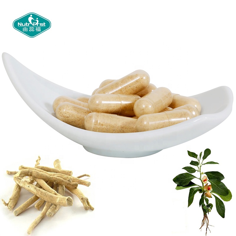 Nutrifirst Health Supplements Withania Somnifera Black Pepper Ashwagandha Powder Root Extract Capsules