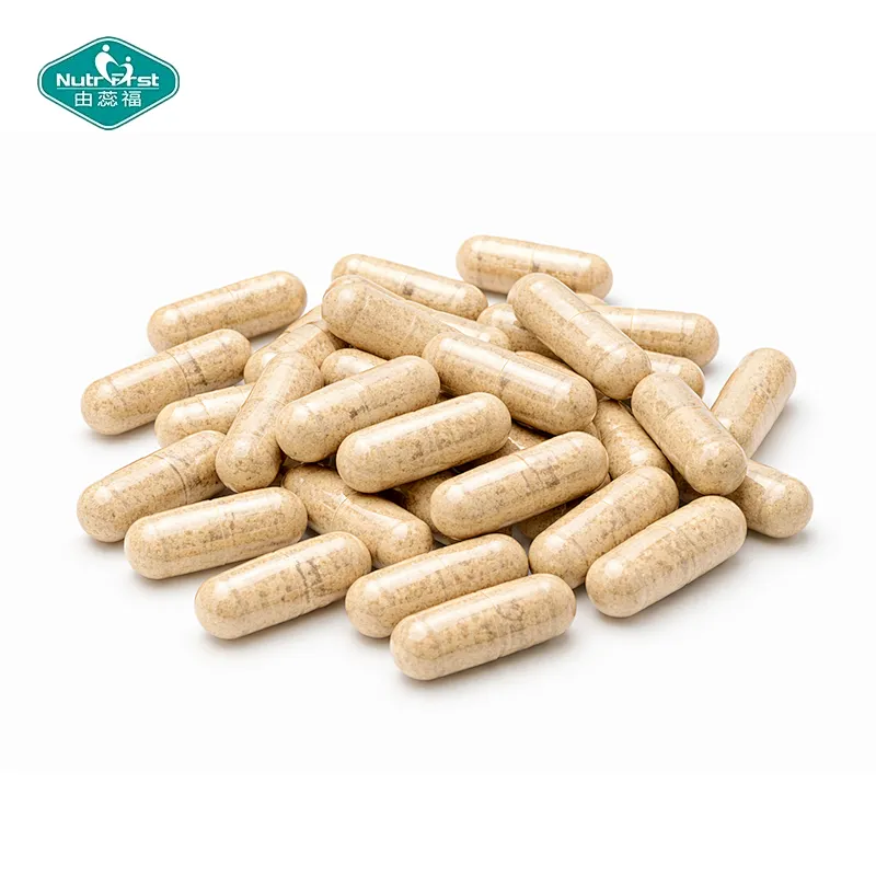 Nutrifirst OEM Vegan Fiber Complex Capsules with Psyllium, Oat & Apple Pectin for Digestive & Gut Health