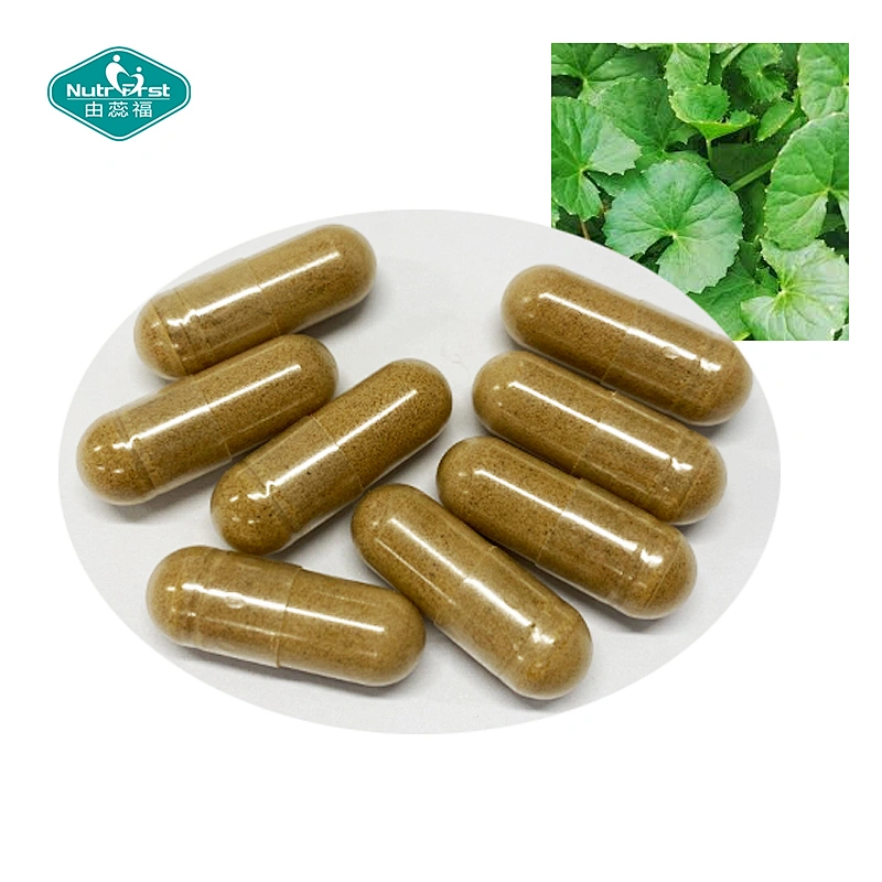Private Label Supplements Gotu Kola (Centella Asiatica) Herb Extract Vegan Capsules