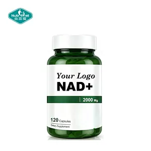 OEM Vegan Nad+ Capsules Anti-Aging Supplement Capsules 95% Pure Nad Plus for Cell Renewal Vitality Skin