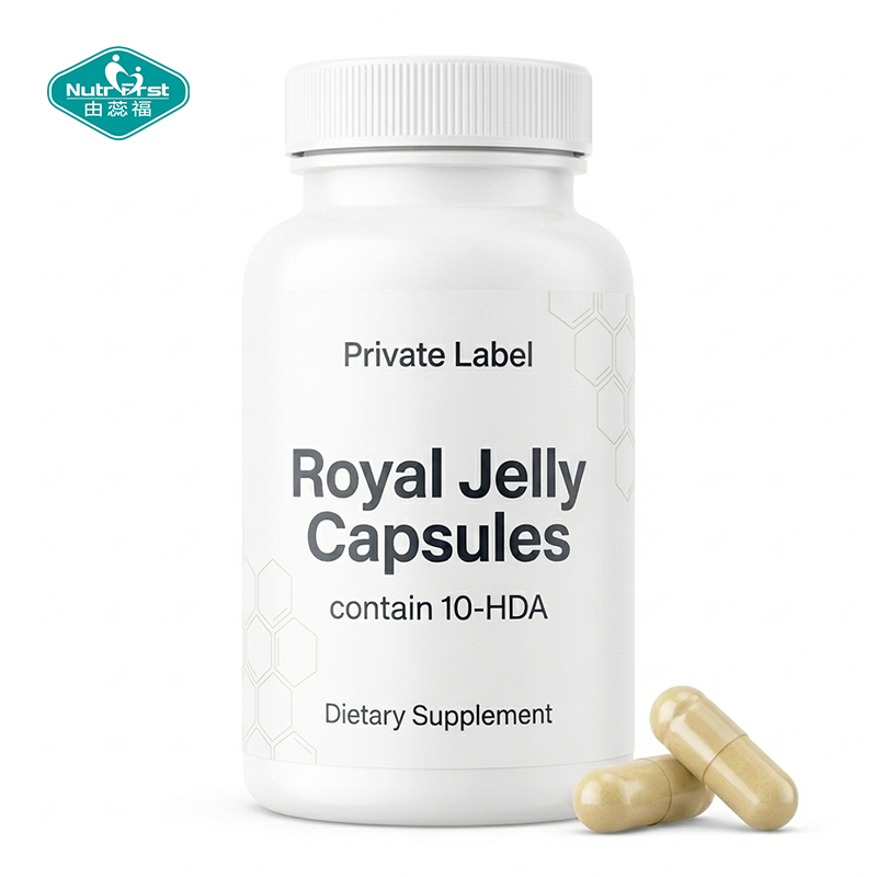 Royal Jelly 10 HDA Capsules for Beauty Health Wellness OEM Private Label